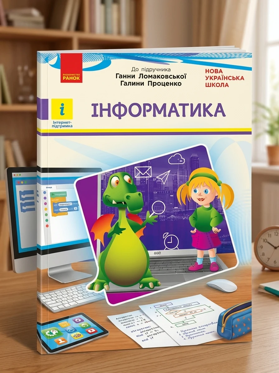 Інформатика 4 клас. Робочий зошит до підручника Ломаковської, Г. Проценко Г.