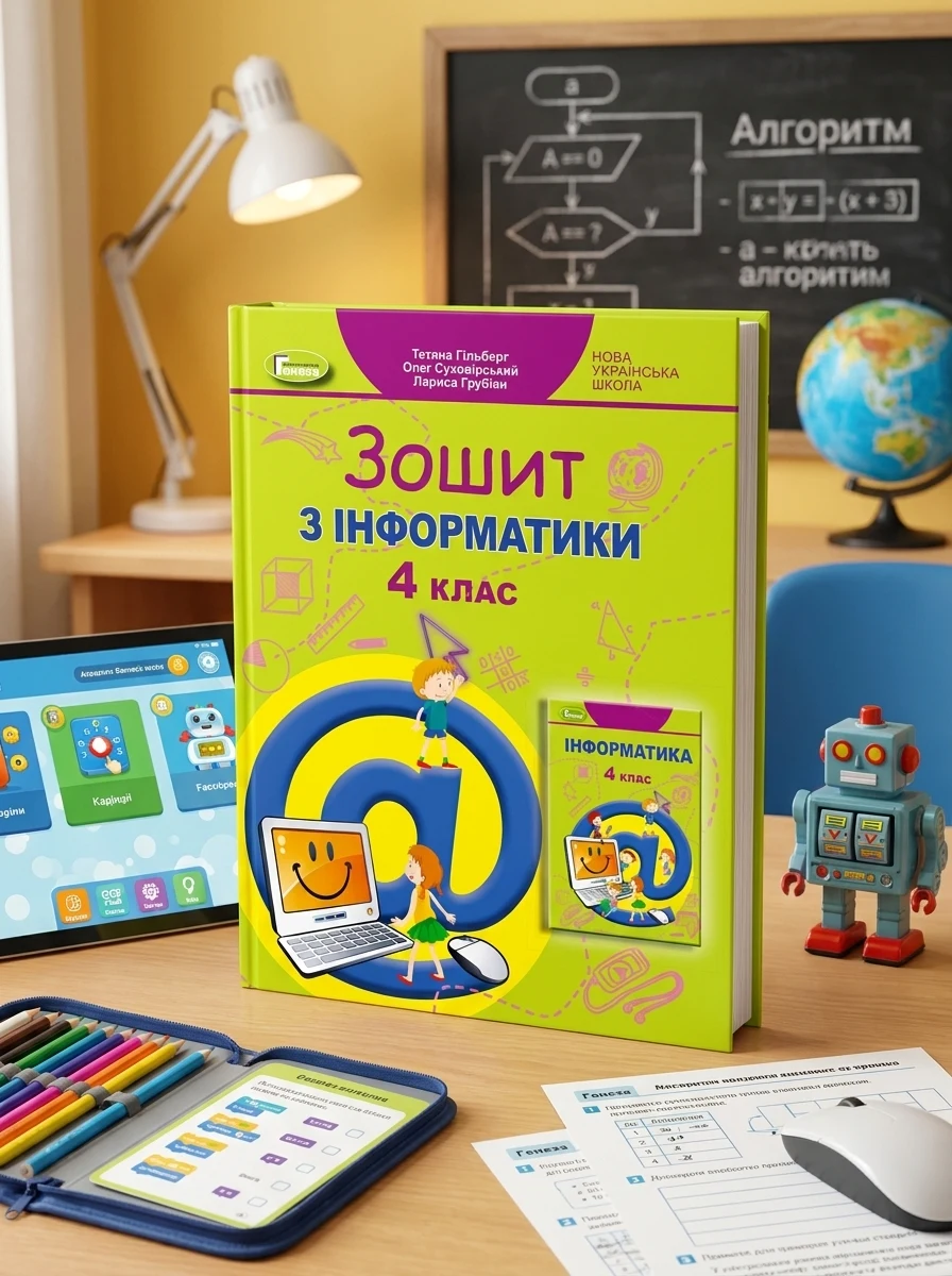 Інформатика 4 клас. Робочий зошит — Вивчення мов