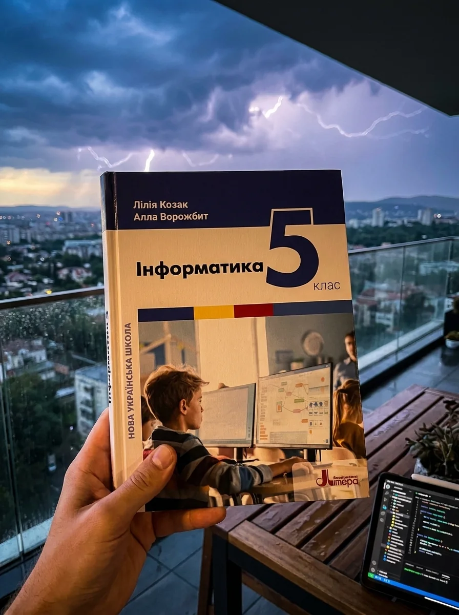 Інформатика. 5 клас. Підручник — Лілія Козак, обкладинка