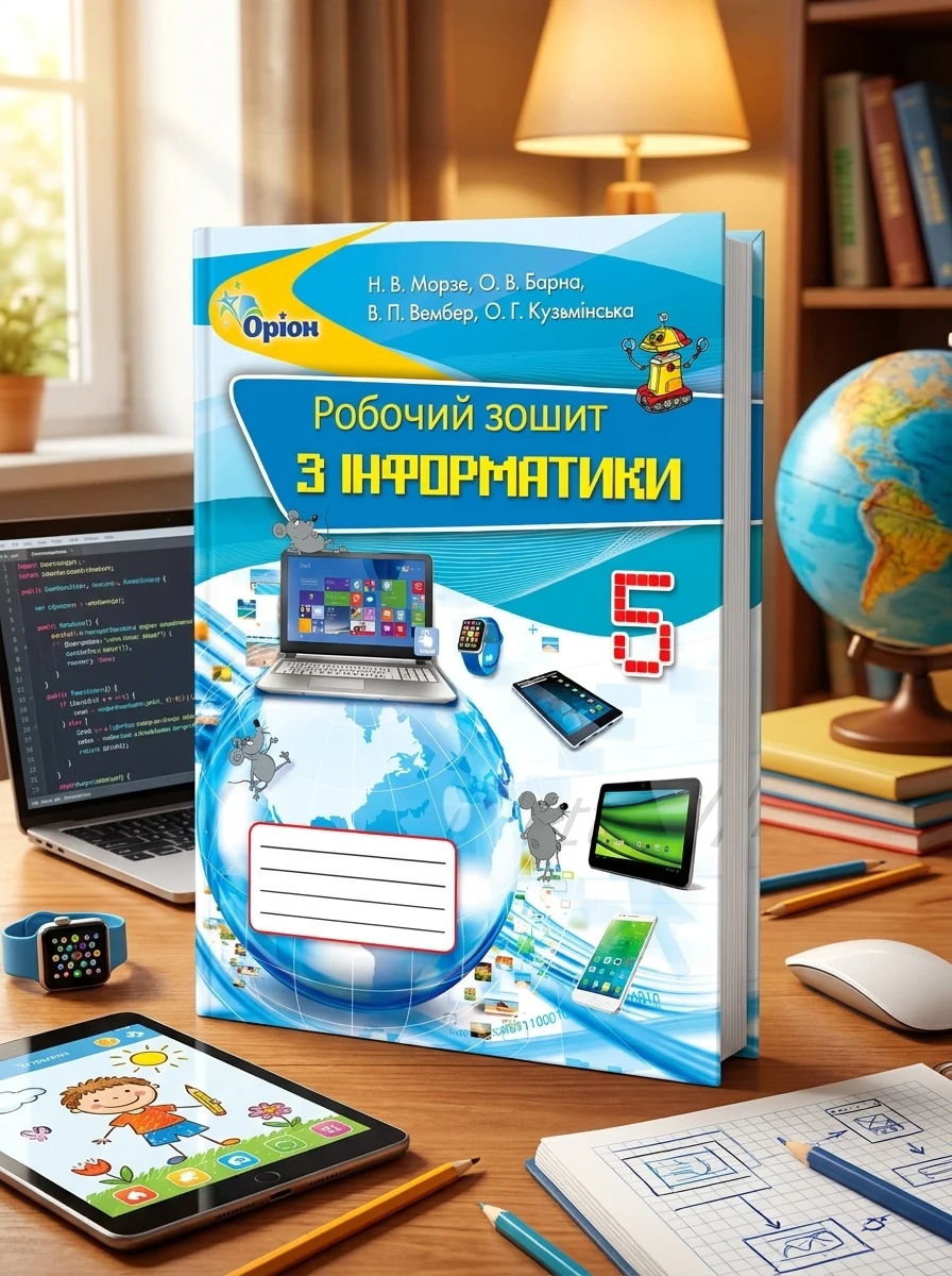 Інформатика 5 клас. Робочий зошит — Вивчення мов
