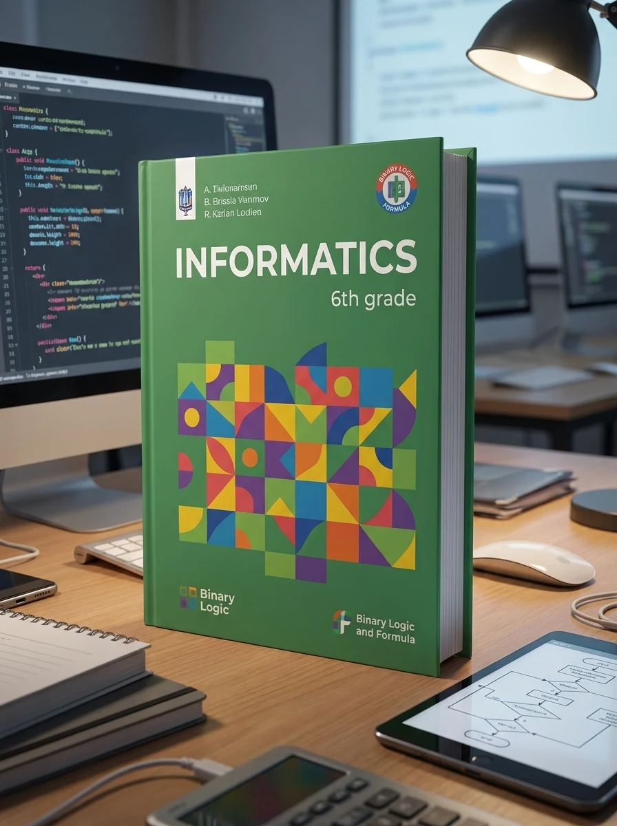 Інформатика 6 клас. Підручник — Джон Ендрю Біос, обкладинка