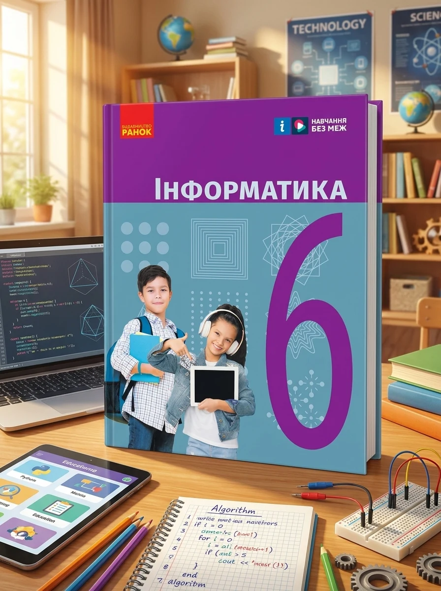 Інформатика. 6 клас. Підручник — Дитяча література