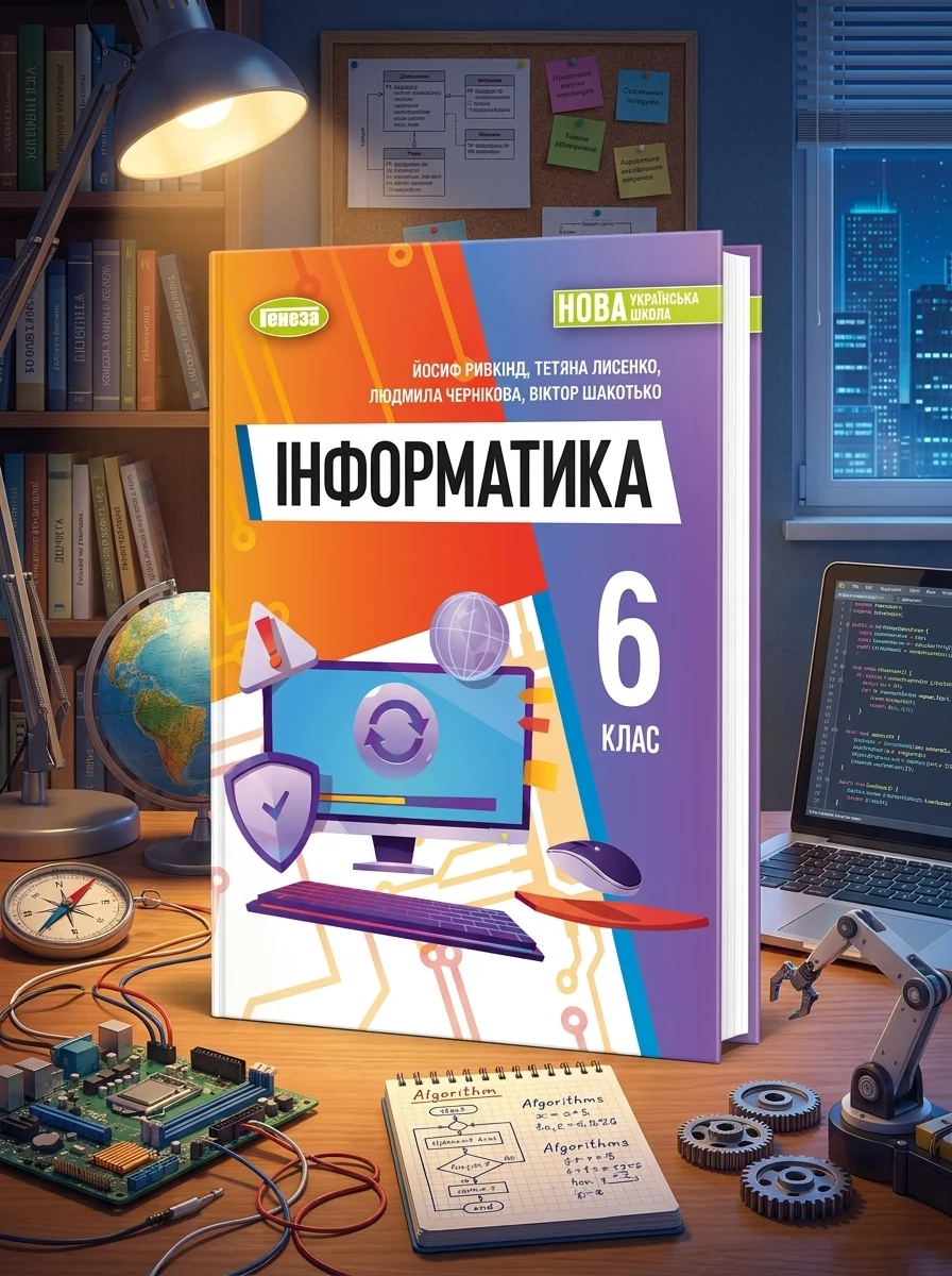 Інформатика 6 клас — Дитяча література