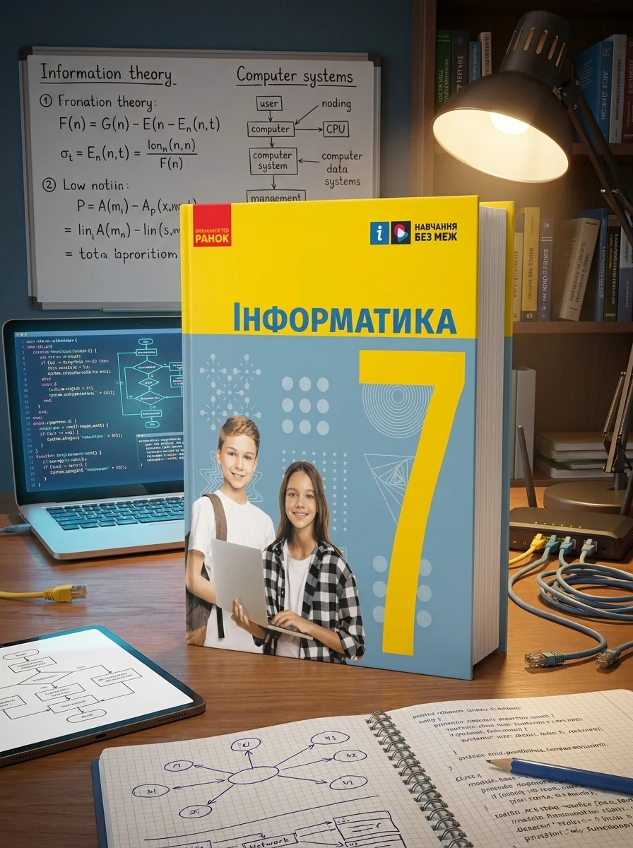 Інформатика. 7 клас. Підручник — Вивчення мов