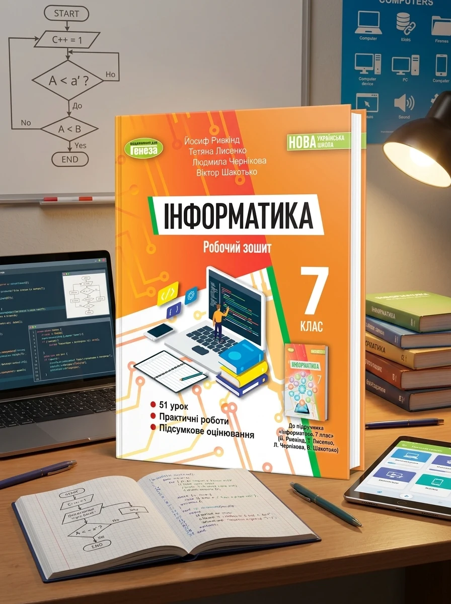 Інформатика 7 клас. Робочий зошит — Дитяча література