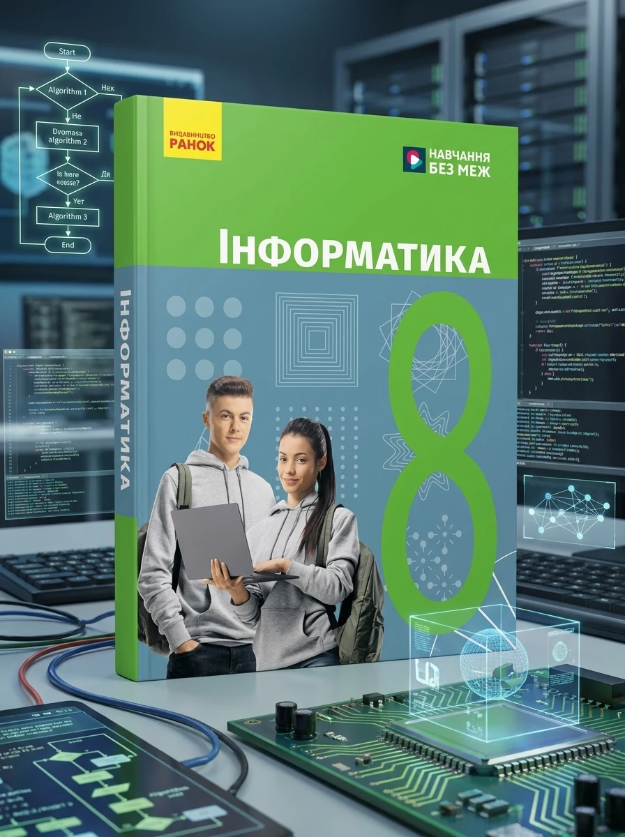 Інформатика. 8 клас. Підручник — Вивчення мов