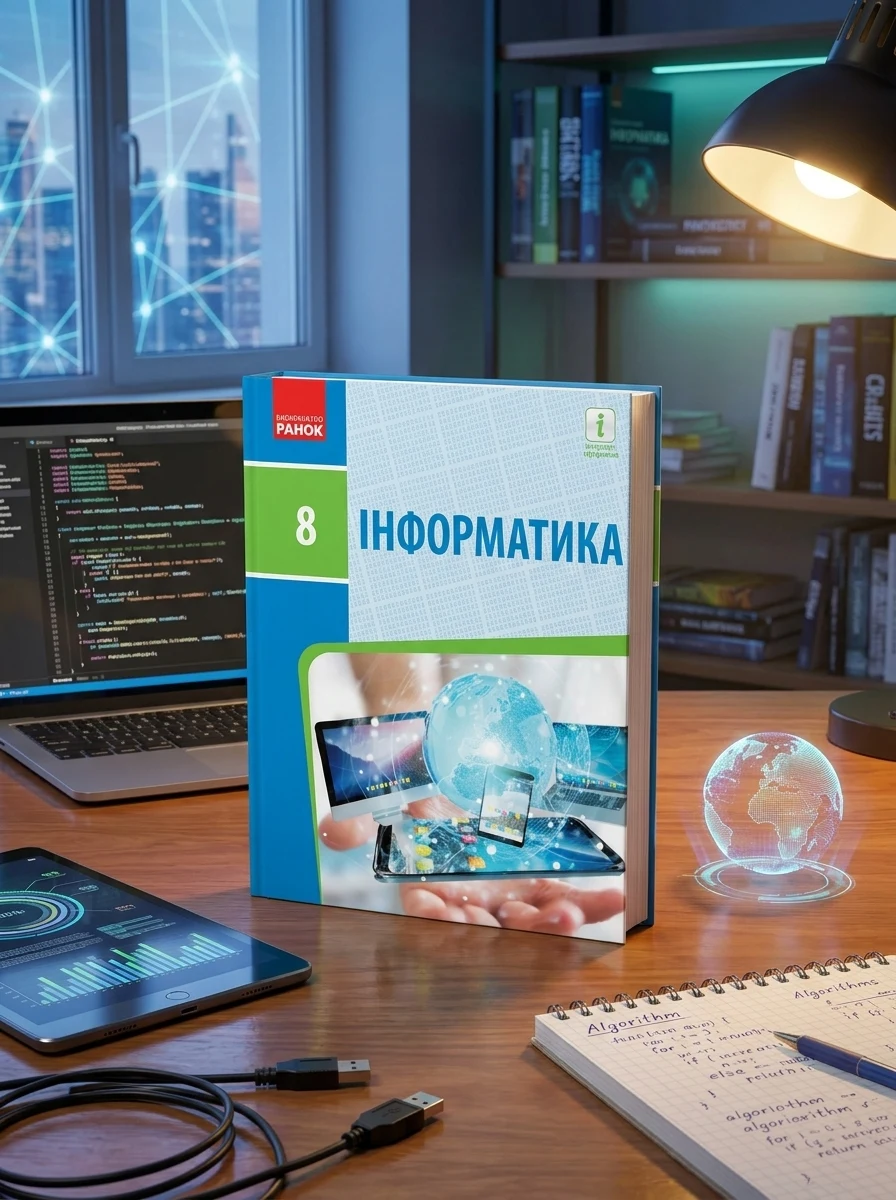 Інформатика. 8 клас. Підручник. Нова програма — Вивчення мов
