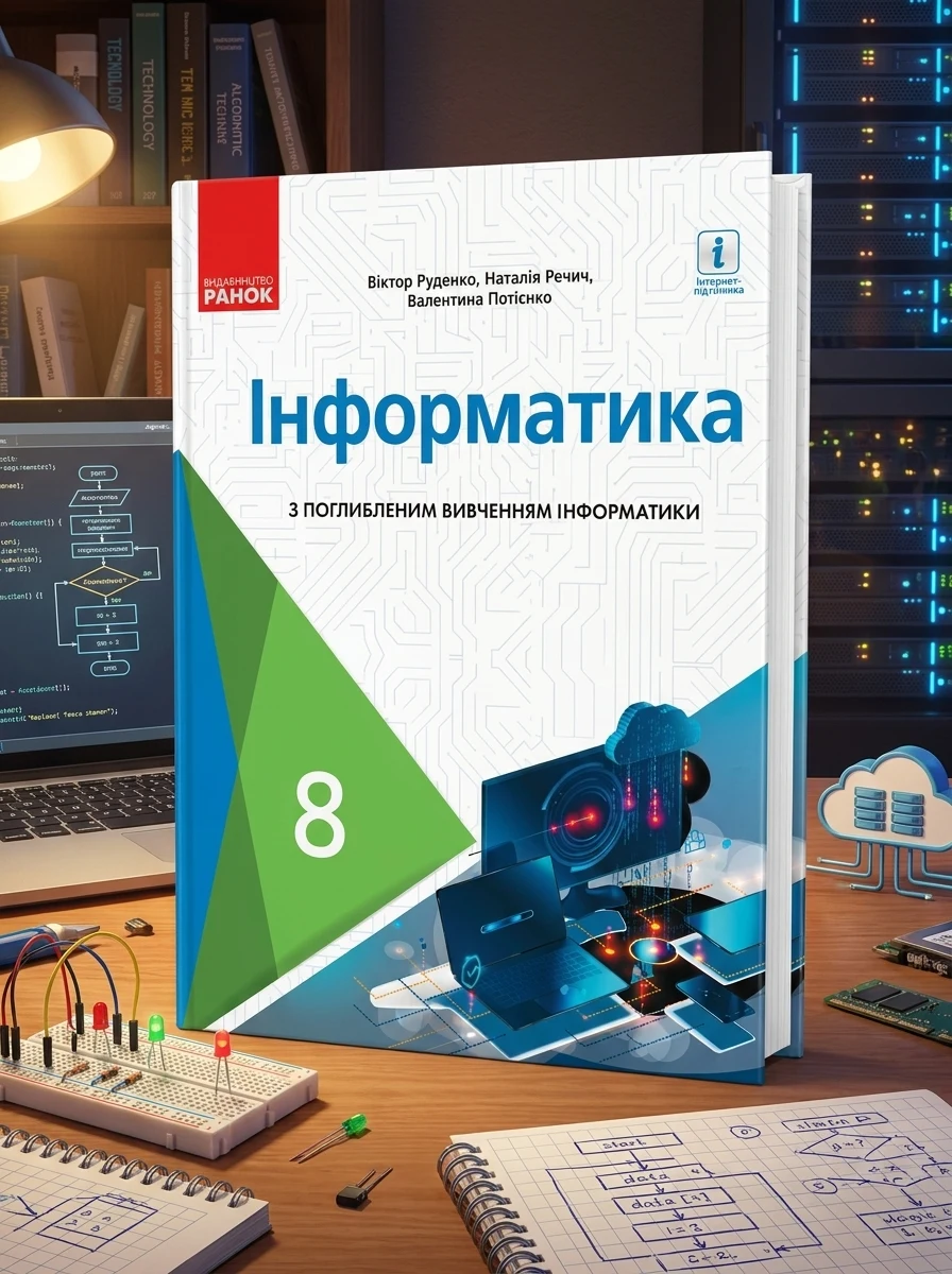Інформатика. 8 клас. Підручник з поглибленим вивченням