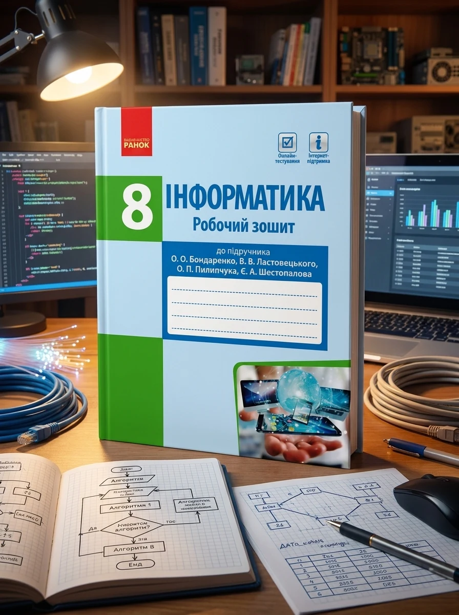 Інформатика. 8 клас. Робочий зошит до підручника Бондаренко О.О., Ластовецького В.В., Пилипчука О.П., Шестопалова Є.А. — Вивчення мов