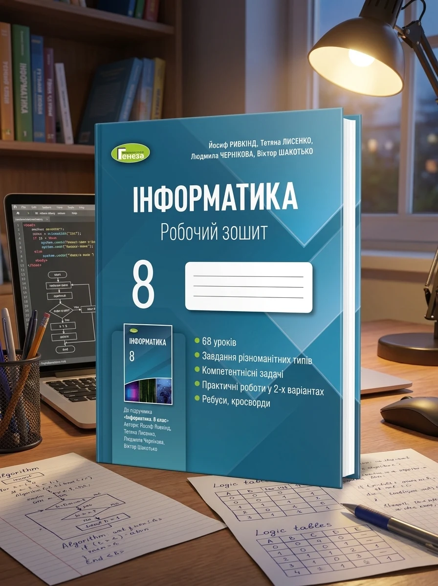 Інформатика 8 клас. Робочий зошит — Вивчення мов