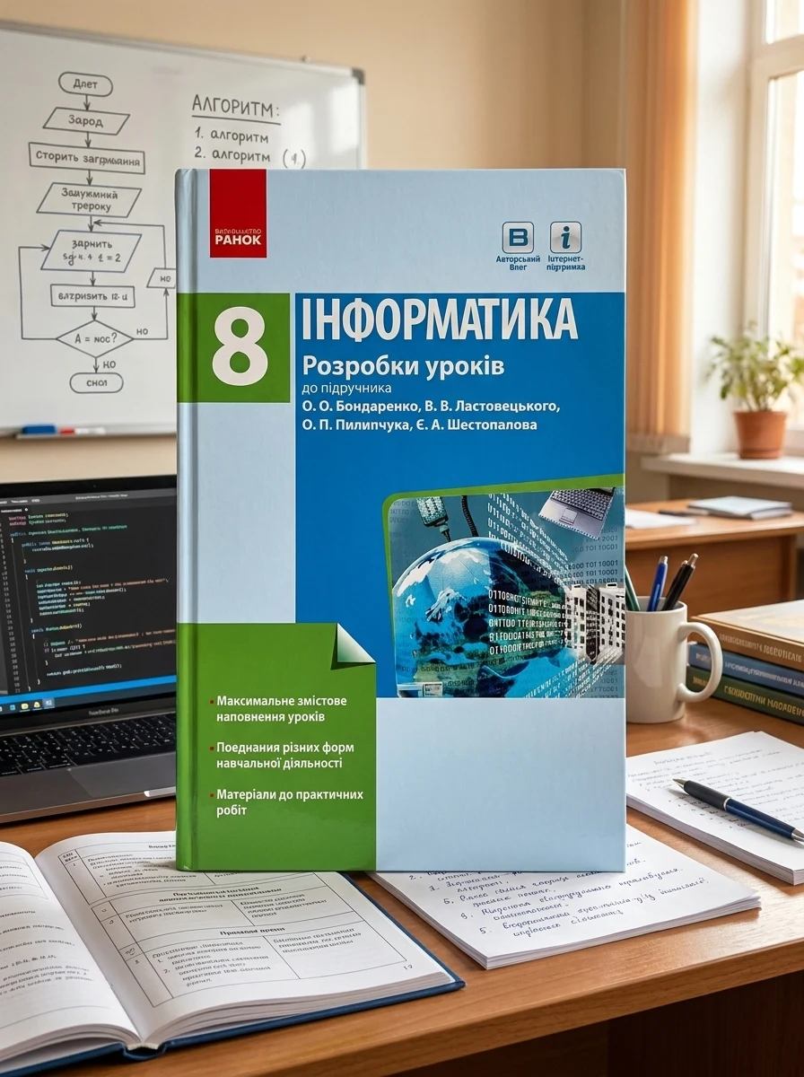 Інформатика. 8 клас. Розробки уроків до підручника Бондаренко О.О., Ластовецького В.В., Пилипчука О.П., Шестопалова Є.А. — Вивчення мов