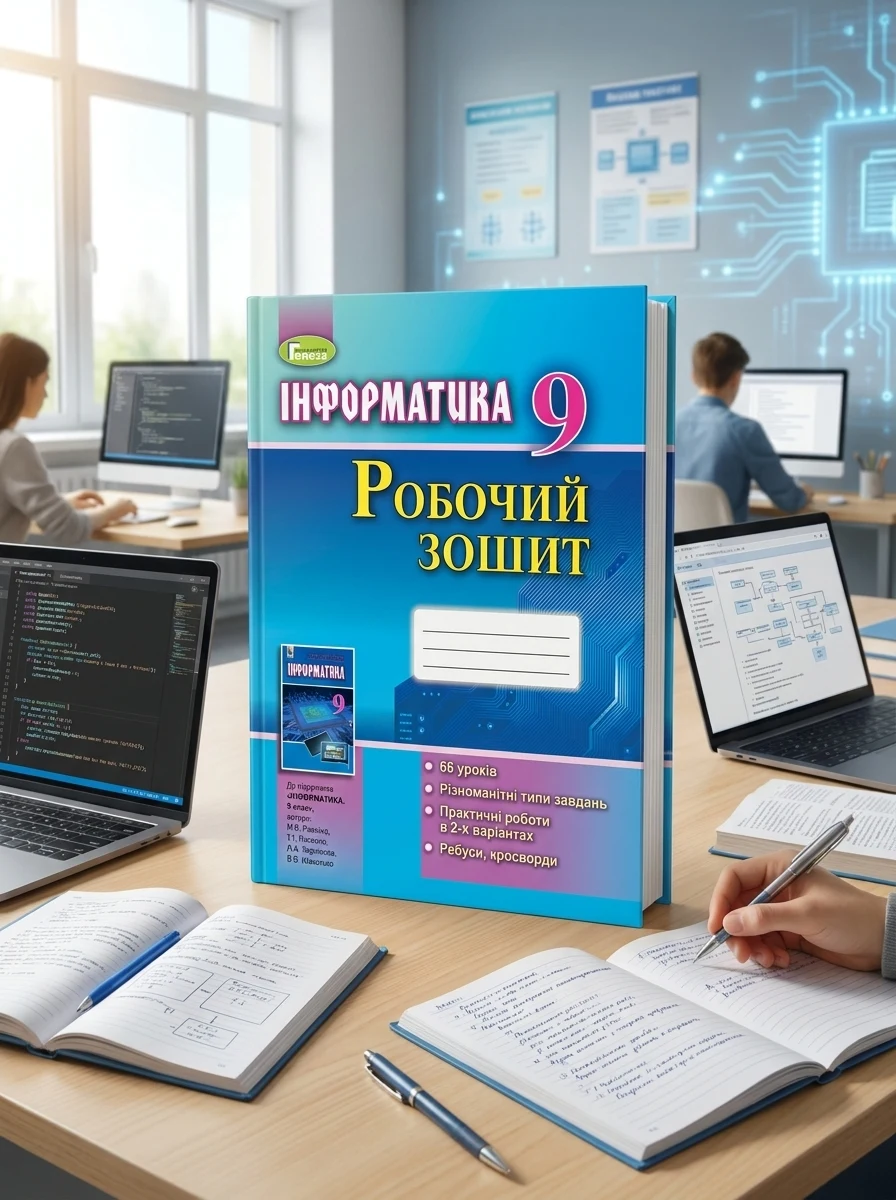 Інформатика 9 клас. Робочий зошит — Вивчення мов