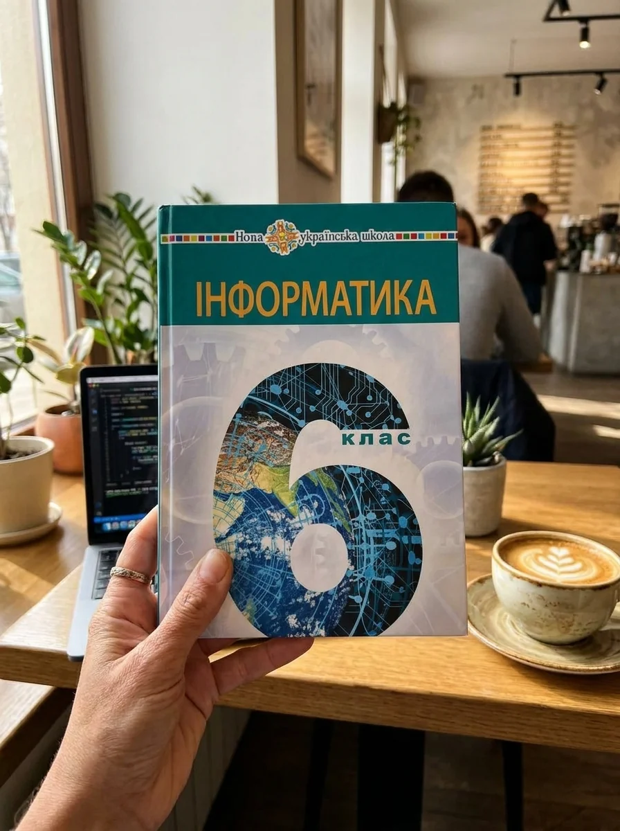 Інформатика. Підручник для 6 класу — Інна Тріщук, обкладинка