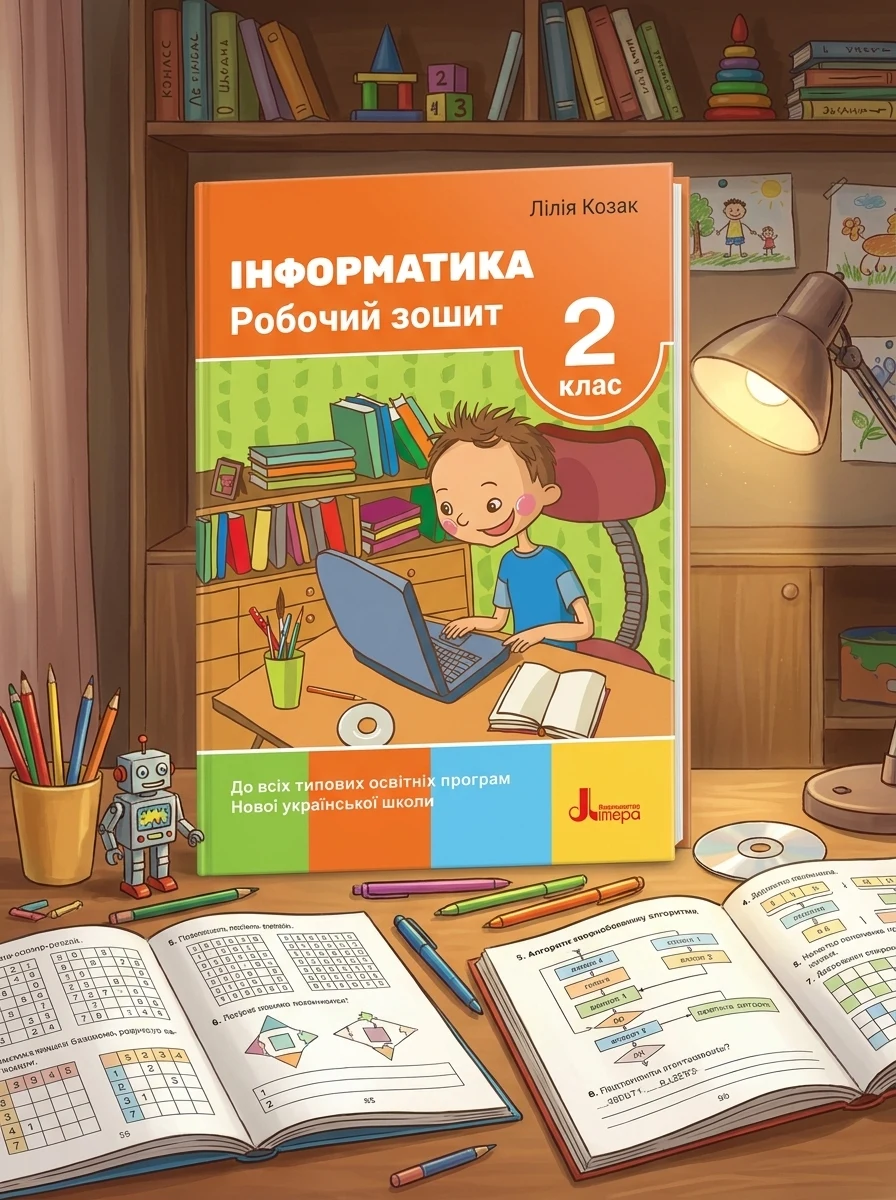 Інформатика. Робочий зошит. 2 клас — Дитяча література
