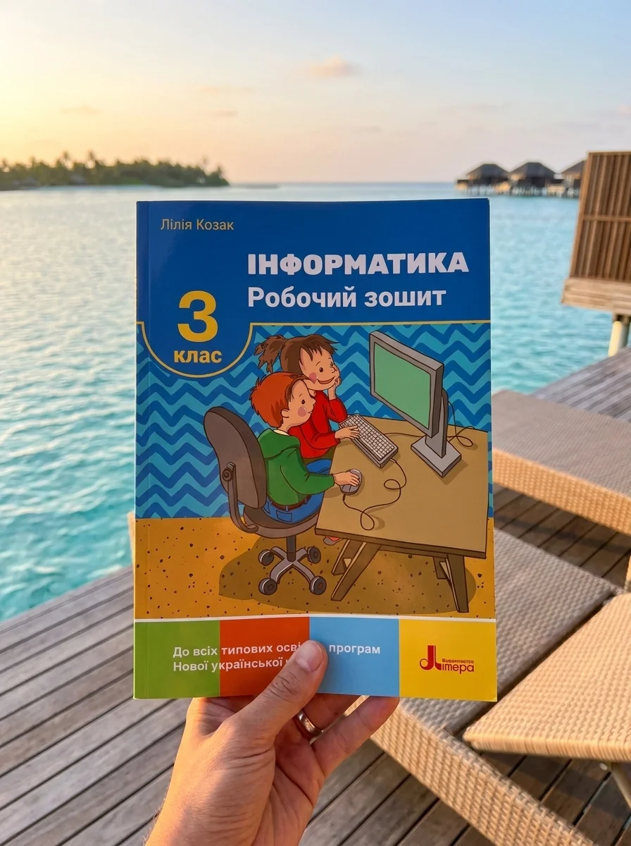 Інформатика. Робочий зошит. 3 клас — Лілія Козак, обкладинка