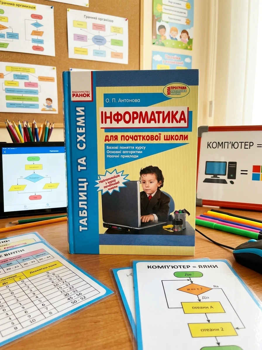 Інформатика. Таблиці та схеми для початкової школи — Дитяча література