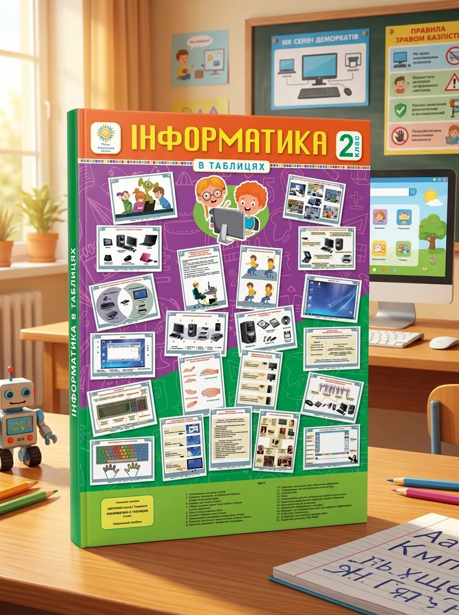 Інформатика в таблицях. 2 клас — Дитяча література