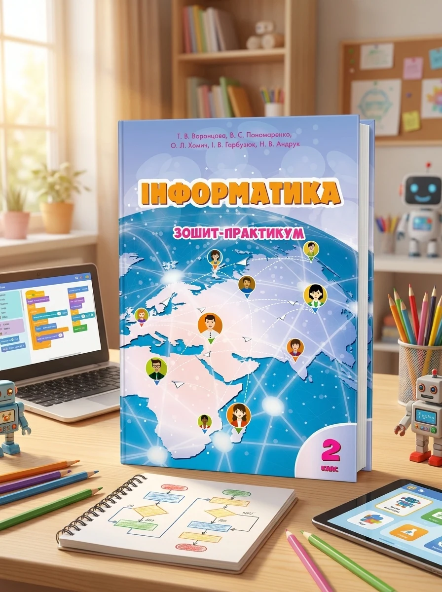 Інформатика. Зошит-практикум. 2 клас — Дитяча література