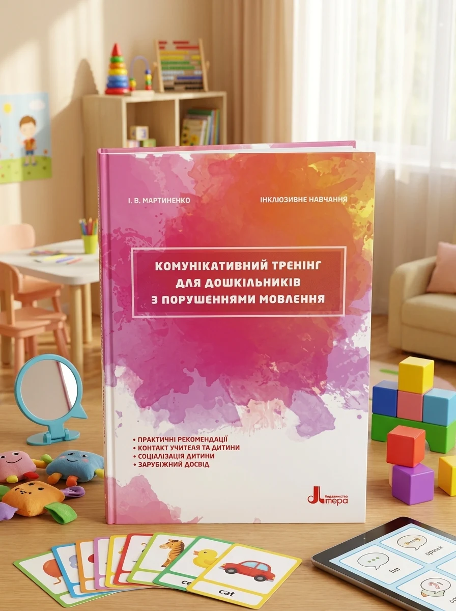 Інклюзивне навчання. Комунікативний тренінг для дошкільників з порушеннями мовлення