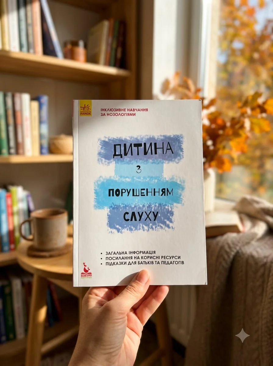 Дитина з порушенням слуху — Розвивальні книги