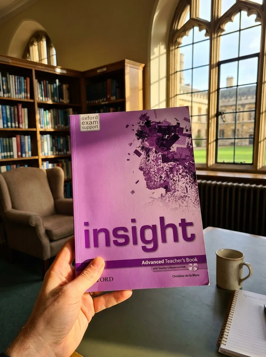 Insight. Advanced Teacher's Book with Teacher's Resource Disk — Крістіна де ла Маре, обкладинка