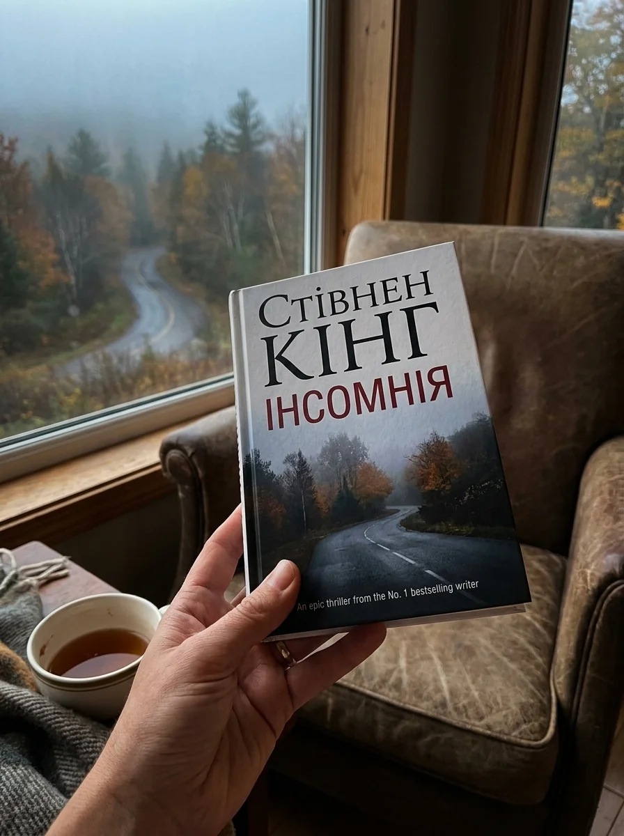 Insomnia — Стівен Кінг, обкладинка