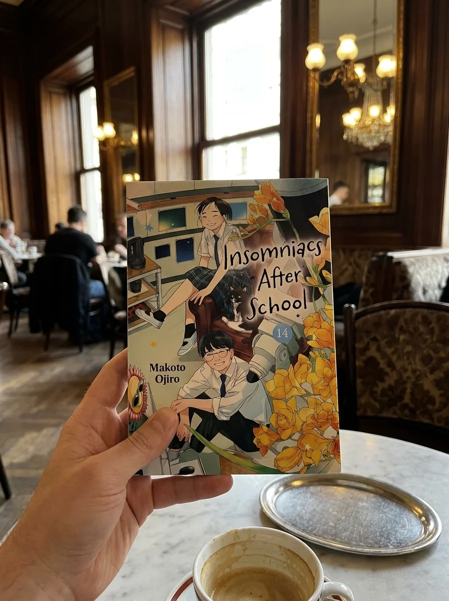 Insomniacs After School, Vol. 14 — Makoto Ojiro, обкладинка