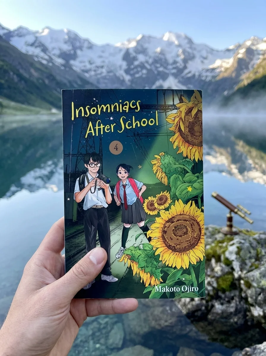 Insomniacs After School, Vol. 4 — Makoto Ojiro, обкладинка