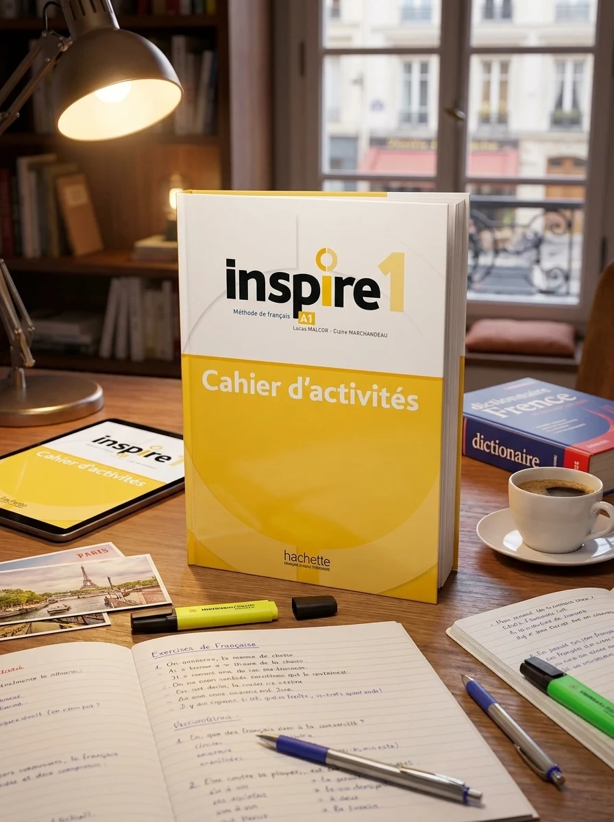 Inspire: Cahier d'activites A1 + version numerique — Вивчення мов