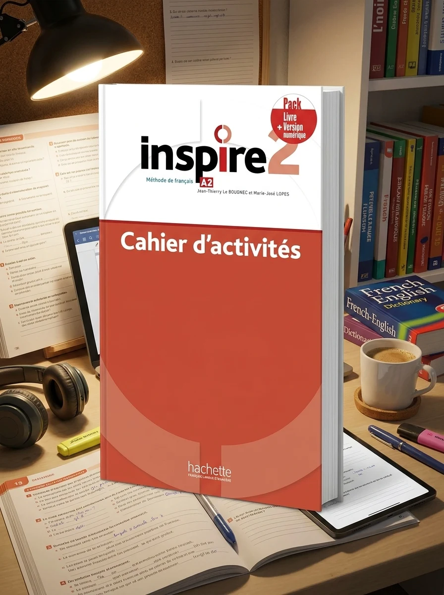Inspire: Cahier D'activites A2 + Version Numerique — Вивчення мов