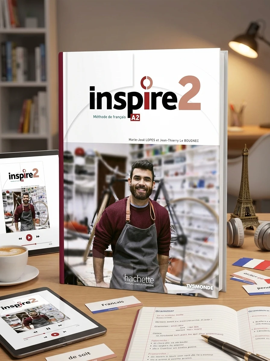 Inspire: Livre De L'eleve 2 + Version Numerique — Вивчення мов