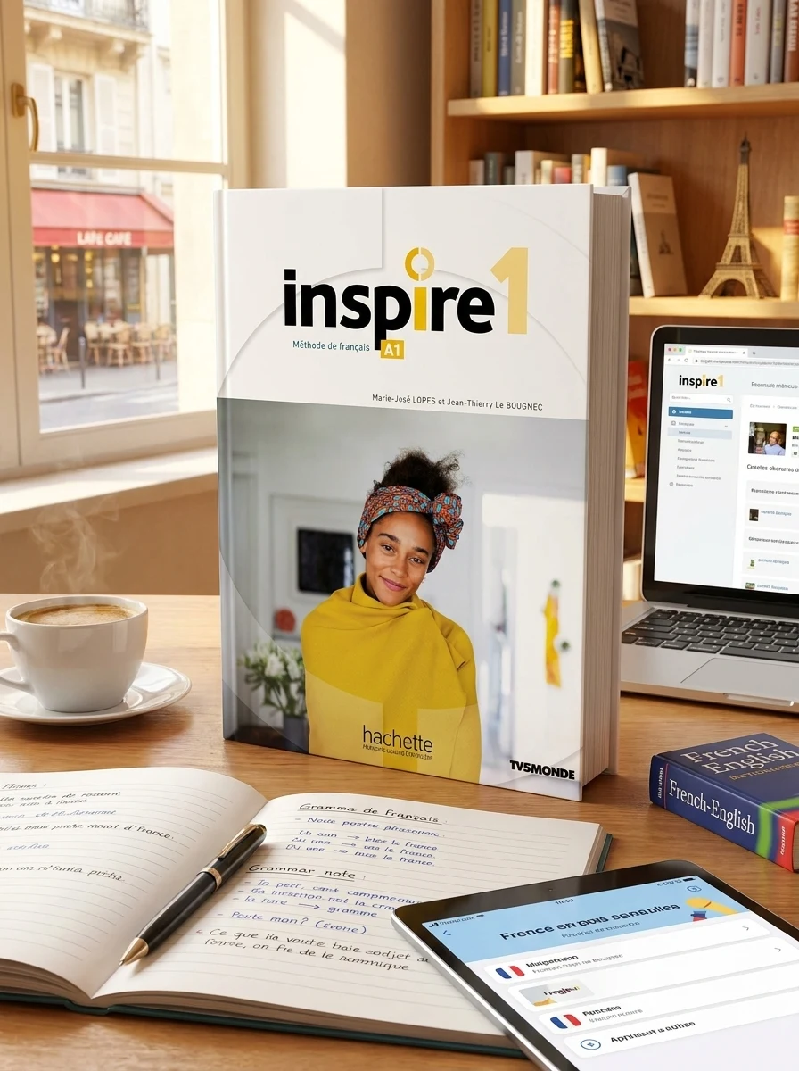 Inspire: Livre De L'eleve A1 + Version Numerique Eleve — Вивчення мов