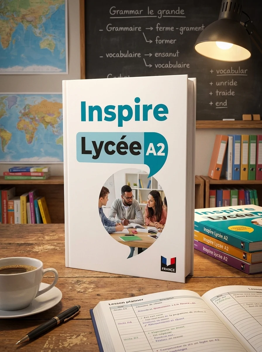 Inspire Lycee. Niveau A2. Guide pedagogique — Вивчення мов