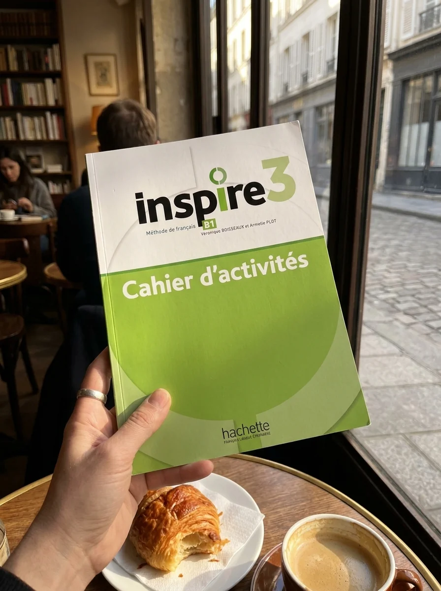 Inspire. Niveau B1. Cahier d`activites — Веронік Буассо, обкладинка