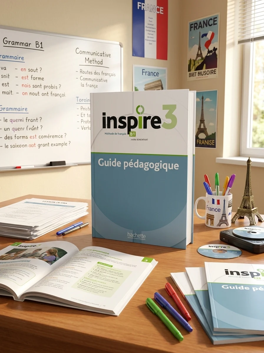 Inspire. Niveau B1. Guide pedagogique — Вивчення мов