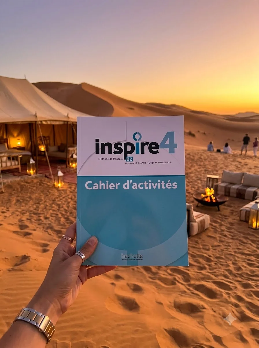 Inspire. Niveau B2. Cahier d`activites — Веронік Буассо, обкладинка