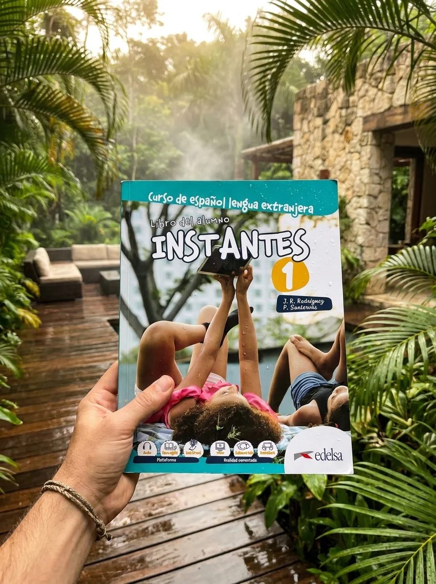 Instantes 1 (A1) Libro del alumno — Хосе Рамон Родрігес Мартін, обкладинка