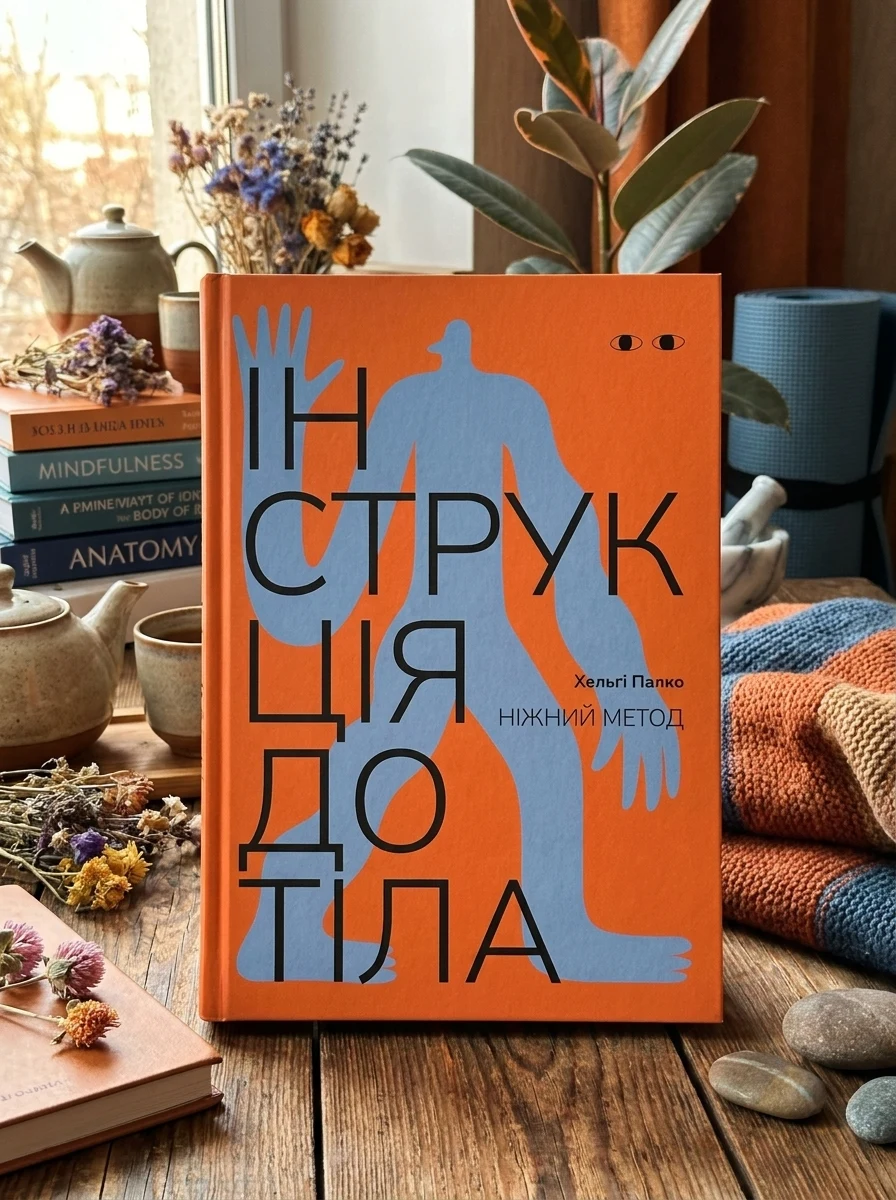 Інструкція до тіла: ніжний метод (морквяна) — Хельґі Палко, обкладинка