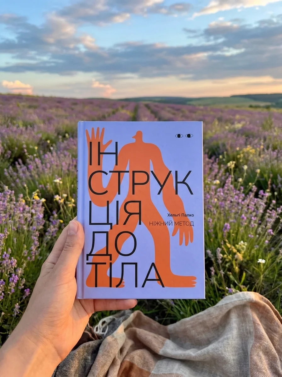 Інструкція до тіла: ніжний метод (волошкова) — Хельґі Палко, обкладинка