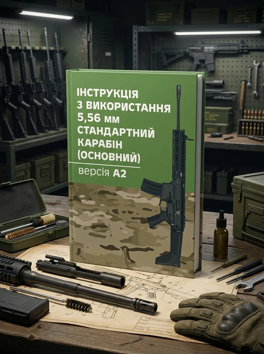 Інструкція з використання 5,56 мм стандартний карабін (основний) - версіяА2