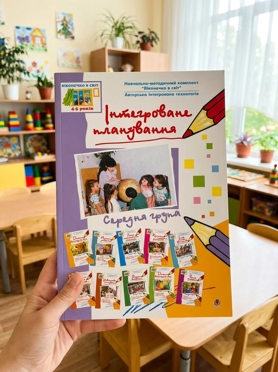 Інтегроване планування. Середня група — Дитяча література