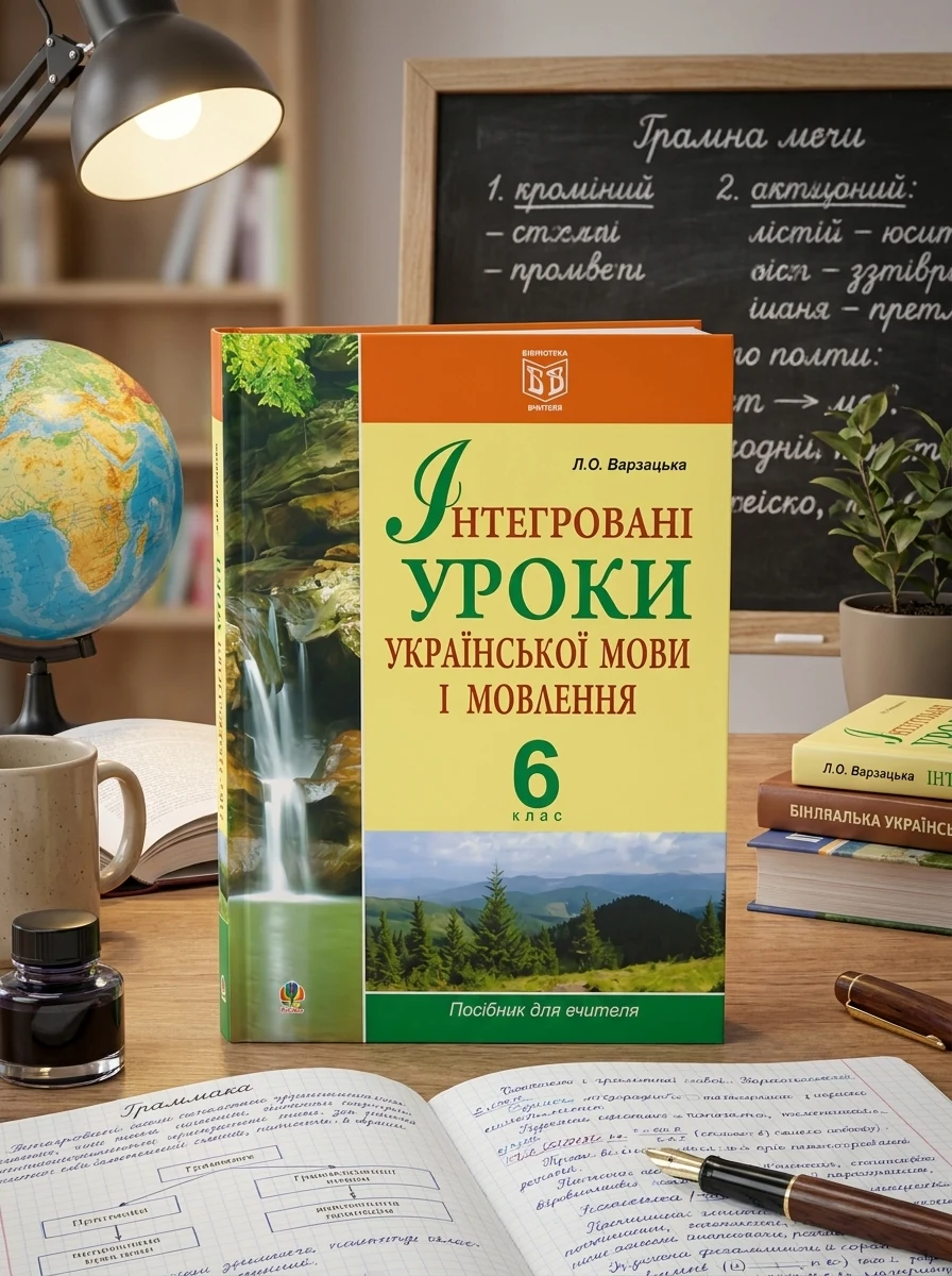 Інтегровані уроки української мови і мовлення. 6 клас. Посібник для вчителя