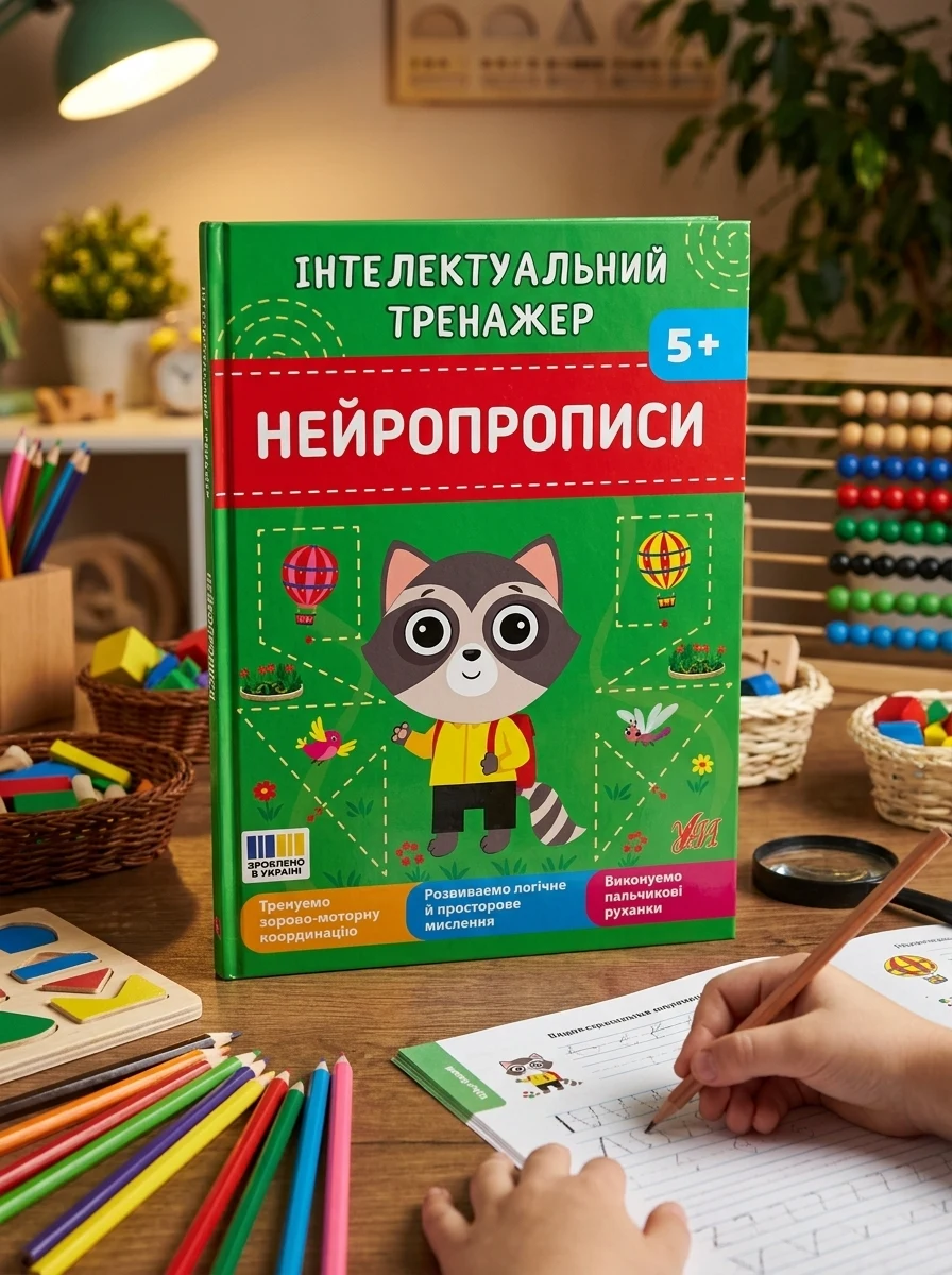 Інтелектуальний тренажер. Нейропрописи — Дитяча література