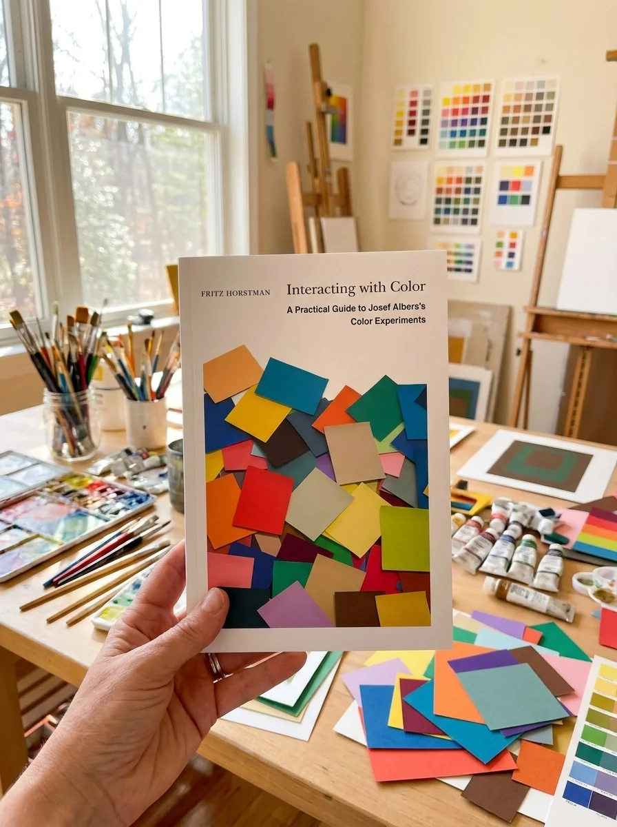 Interacting with Color — Fritz Horstman, обкладинка