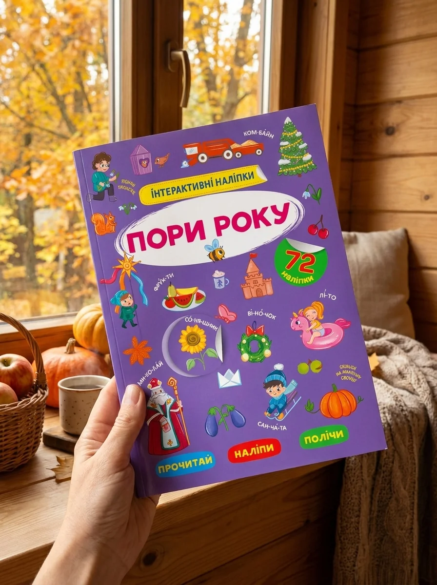 Інтерактивні наліпки. Пори року — Дитяча література