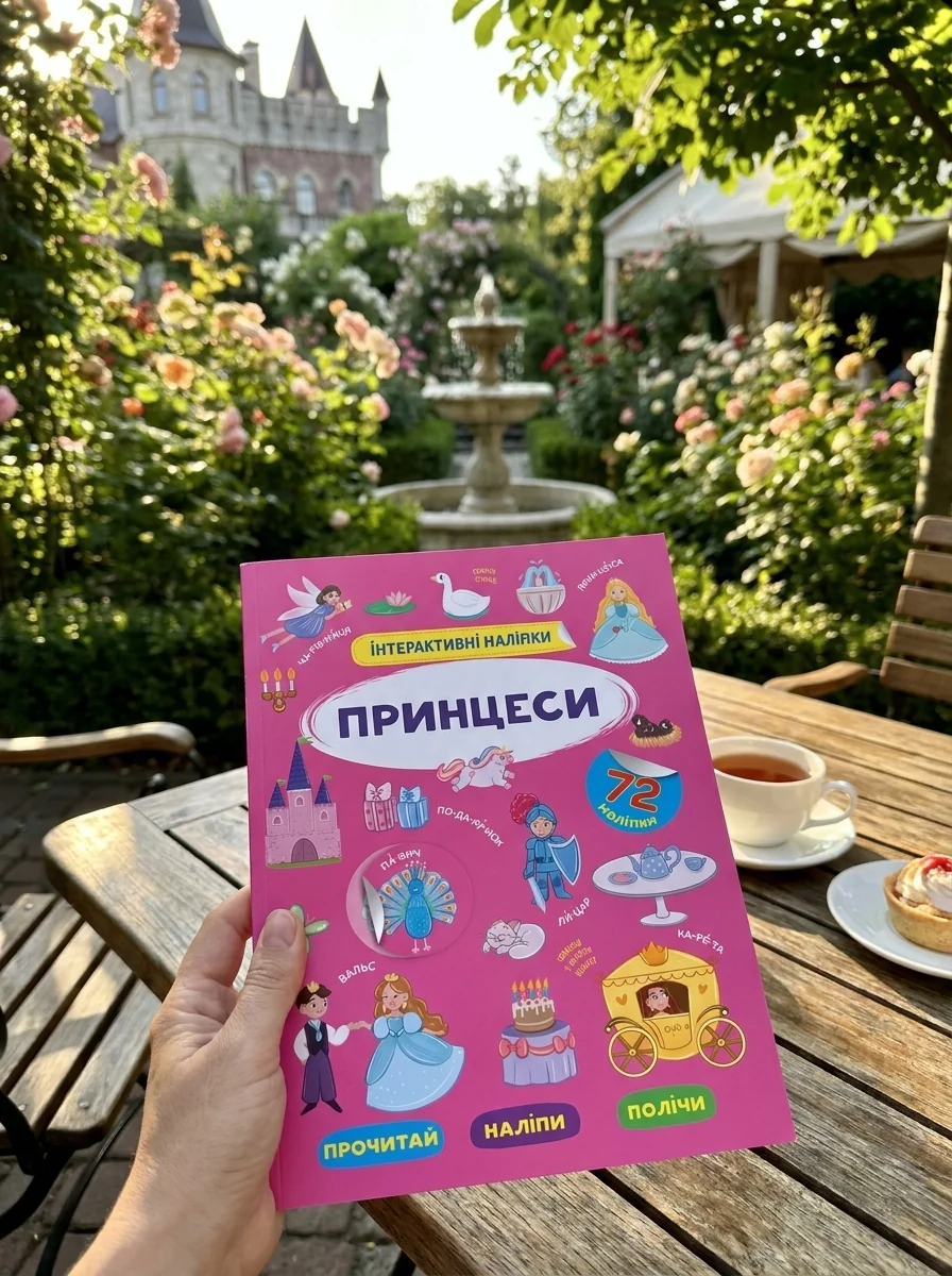 Інтерактивні наліпки. Принцеси — Дитяча література