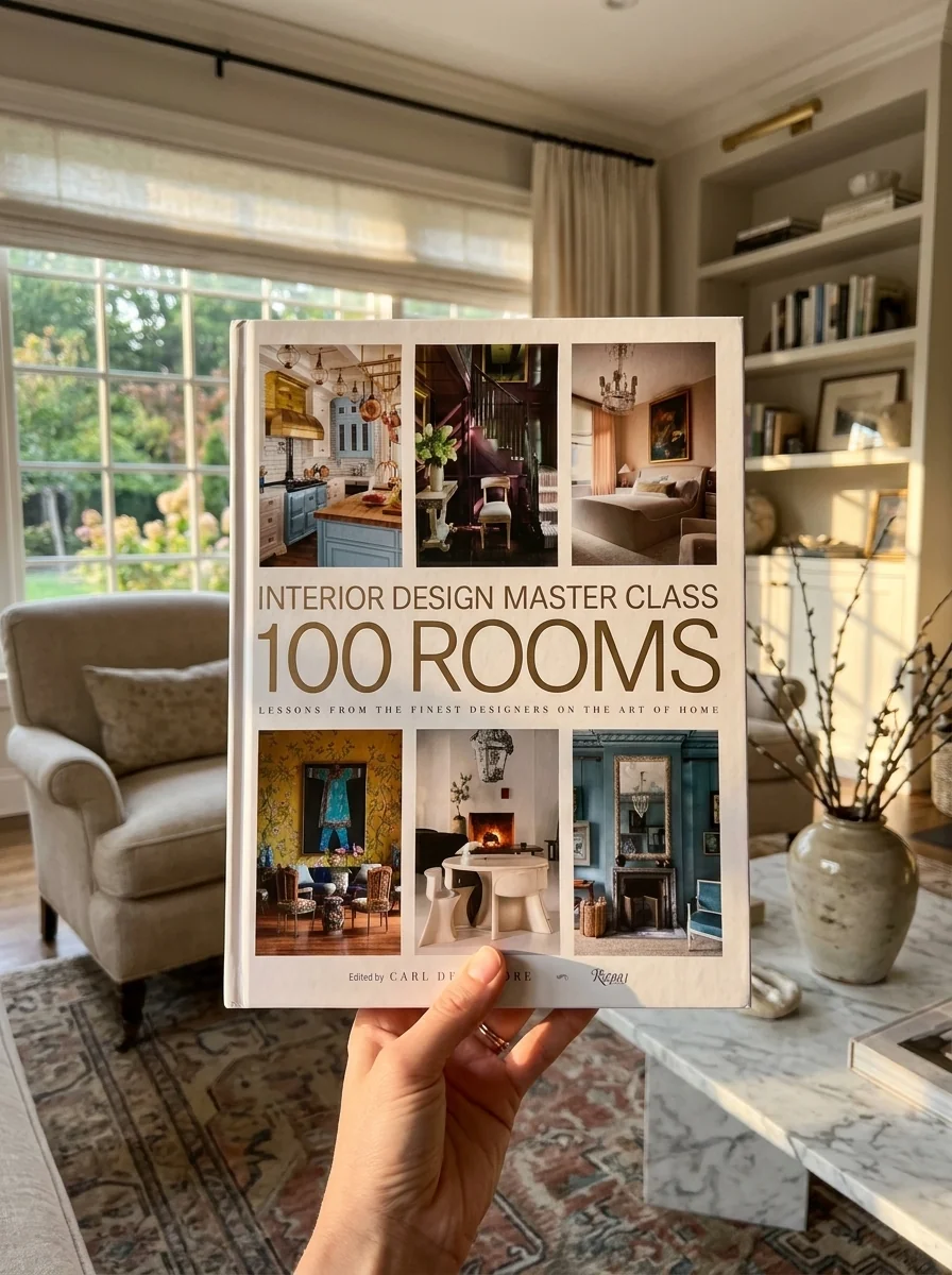 Interior Design Master Class: 100 Rooms: Lessons from the Finest Designers on the Art of Home — Карл Деллаторе, обкладинка