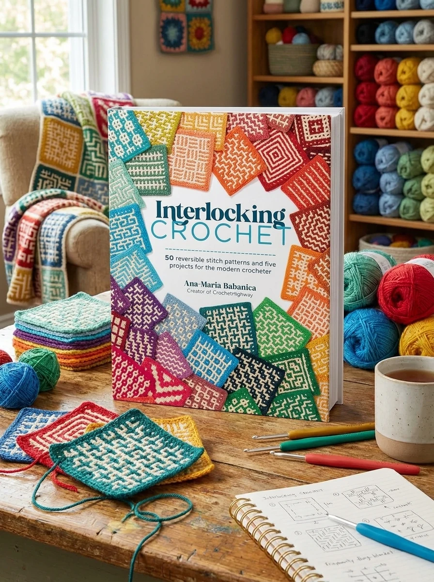 Interlocking Crochet: 50 Reversible Stitch Patterns and Five Projects for the Modern Crocheter — Дім, сім'я, релігія