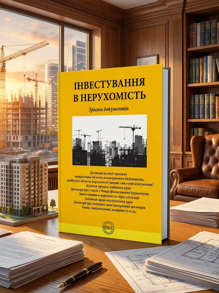Інвестування у нерухомість. Зразки документів — Оксана Коротюк, обкладинка