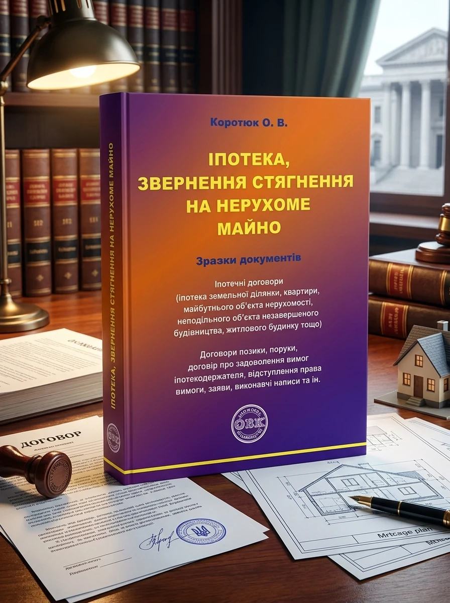 Іпотека, звернення стягнення на нерухоме майно. Зразки документів — Оксана Коротюк, фото 2